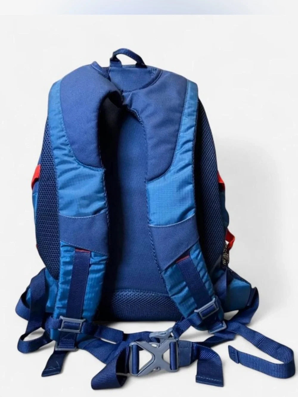 Outdoor Products Unisex Navy and Red 30L Hiking Backpack